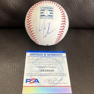 Mark Cuban Signed HALL OF FAME Baseball Psa/Dna Coa Mavericks Shark Tank