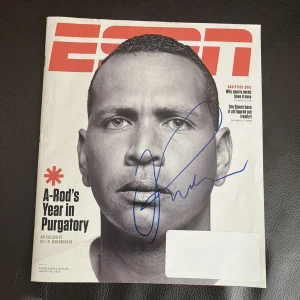 Alex Rodriguez Signed Autographed FULL Espn Magazine New York Yankees