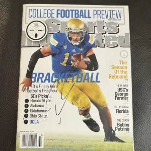 Brett Hundley Signed Sports Illustrated Full Magazine Cover UCLA Bruins 🐻🏈