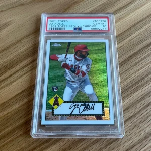 Jo Adell 2021 Topps 1952 Topps Redux-Chrome Psa/Dna GEM MINT 10 LA Angels