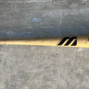 Tim Salmon Signed + Game Used Uncracked Bat Angels RARE