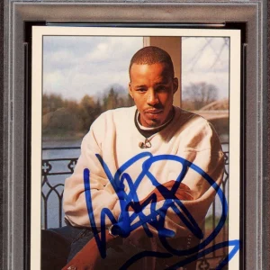 Warren G Signed 1995 Panini Smash Hits Rookie Card Auto #50 Psa/Dna Slabbed RC