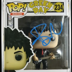 Billie Joe Armstrong Signed Funko Pop #234 Psa/Dna Slab GEM MT 10 AUTO Green Day