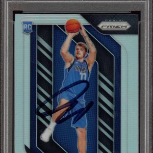 2018 Panini Prizm #280 Luka Doncic Silver Prizm Rookie Card Auto Psa LA LAKERS