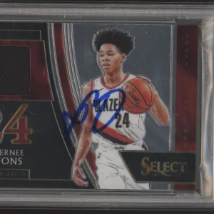 Anfernee Simons Signed 2018 Panini Select Relic RPA Psa/Dna GEM MINT 10 AUTO RC