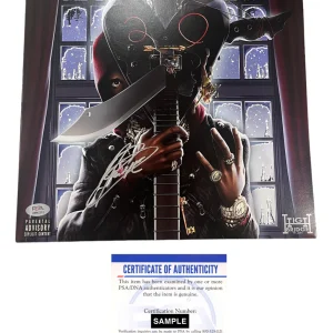 A-Boogie Wit Da Hoodie Signed Autograph Artist 2.0 Vinyl Record LP Psa/Dna Coa