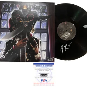 A-Boogie Wit Da Hoodie Signed Autograph Artist 2.0 Vinyl Disc Record LP Psa/Dna