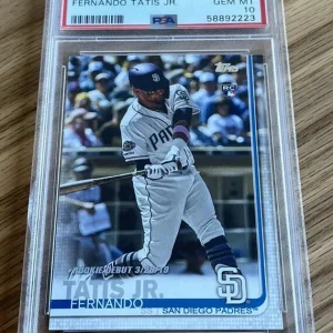 Fernando Tatis Jr 2019 Topps Update Rookie Card #US56 Psa/Dna GEM MINT 10