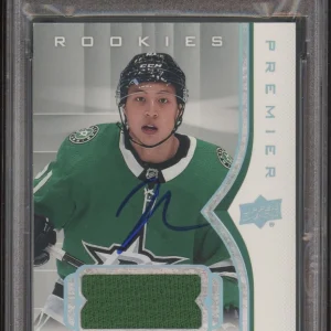 Jason Robertson Signed 2020 Upper Deck Premier Rookie Jersey RPA #69 Psa/Dna RC