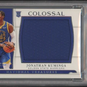 2021 National Treasures Jonathan Kuminga Rookie Colossal RPA /99 Psa GEM 10 AUTO