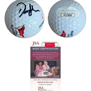 Dustin Johnson Signed 2023 123rd US Open Championship Golf Ball LACC JSA Coa