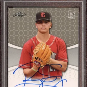 Robby Snelling Signed 2021 Perfect Game All American Classic Card Auto #51 Psa