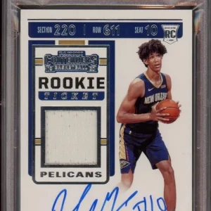 Jaxson Hayes Signed 2019 Panini Contenders Rookie Ticket RPA Psa GEM MT 10 AUTO