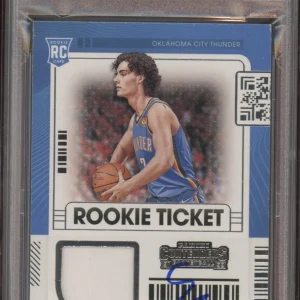 Josh Giddey Signed 2021 Panini Contenders Rookie Ticket RPA Psa GEM MINT 10 AUTO
