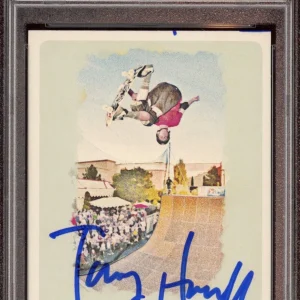 Tony Hawk Signed 2010 Topps Allen & Ginter Rookie Card #54 Psa GEM MINT 10 AUTO