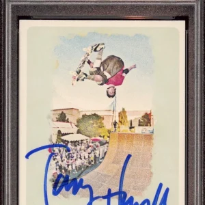 Tony Hawk 2010 Topps Allen & Ginter Rookie Card Auto #54 Psa GEM MINT 10/9 Rc