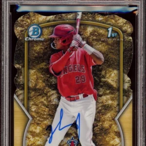 Nelson Rada 2023 Bowman Chrome Prospector’s Special Die-Cut Auto /49 PSA 9/10 Mt