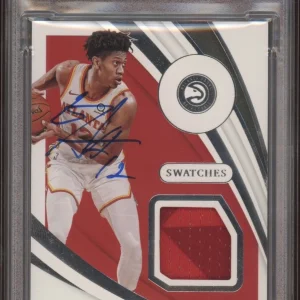2020 Panini Immaculate De'Andre Hunter Relic Swatches /99 Psa GEM MINT 10 AUTO