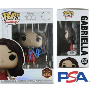 Vanessa Hudgens Signed Disney High School Musical Gabriella Funko Pop #1366 Psa