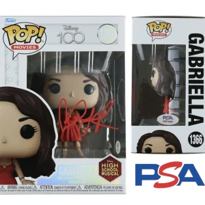 Vanessa Hudgens Signed Disney High School Musical Gabriella Funko Pop #1366 Psa