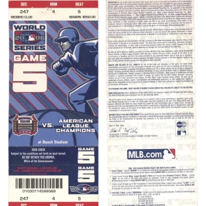 2006 World Series Game 5 St. Louis Cardinals Clinching Game World Series Champs