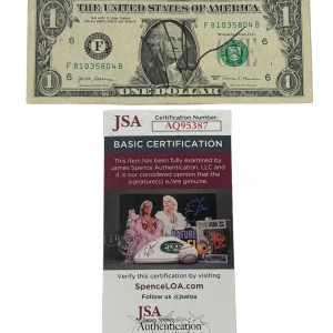 Mark Cuban Signed Autographed $1 One Dollar Bill Jsa Coa Mavericks Shark Tank