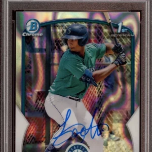 2023 Bowman Chrome #BCP58 Lazaro Montes Lava Refractor Auto /399 Psa GEM MINT 10