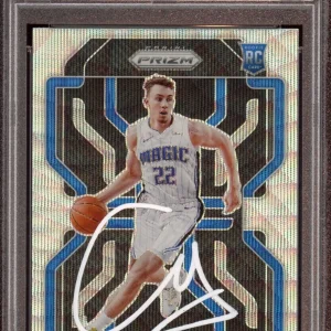 2021 Panini Prizm #310 Franz Wagner Silver Wave Rookie Card Psa GEM MINT 10 AUTO