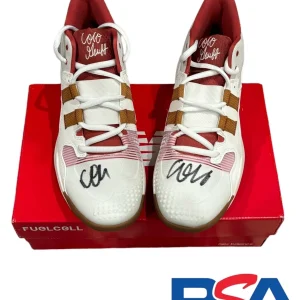 Coco Gauff Signed New Balance CG1 Tennis Shoes Sea Salt Psa/Dna Coa Auto