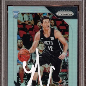 2018 Panini Prizm #146 Yuta Watanabe Silver Prizm Rookie Card Auto Psa GEM MT 10