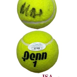 Mirra Andreeva Signed Penn Tennis Ball JSA COA Auto Wimbledon US French AO Open