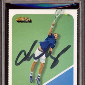 Daniil Medvedev Signed 2021 SI For Kids Card #990 Psa GEM MINT 10 AUTO RC