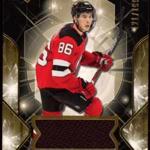 2019-20 Upper Deck SPX Hockey #100 Jack Hughes Rookie Jersey Patch /199