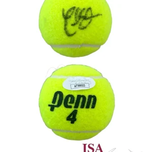 Chris Christopher Eubanks Signed Autographed Penn Tennis Ball JSA COA Wimbledon
