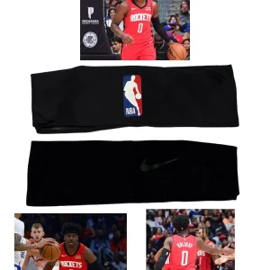 Aaron Holiday Game Used Headband 4/14/2024 Houston Rockets Vs LA Clippers