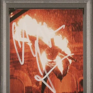 Christian Bale Signed 2005 Topps #53 Batman Begins Rookie Card Auto Psa/Dna Dual