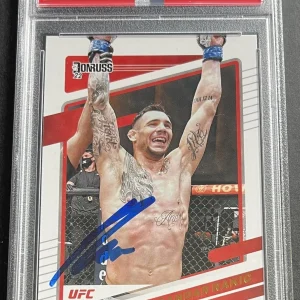 Aleksandar Rakic Signed Autographed 2022 Donruss UFC Base Card PSA/DNA Slabbed