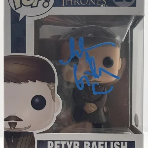 Aidan Gillen Signed Petyr Baelish Game Of Thrones Funko Pop JSA COA