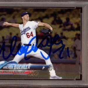 2018 Topps Chrome #71 Walker Buehler Signed Rookie Card Psa GEM MINT 10 AUTO RC