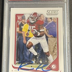 Ronnie Harrison 2018 Score Signed Autographed Rookie Card Browns Psa/Dna