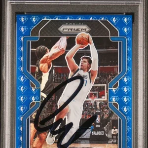 2021 Panini #223 Luka Doncic NBA 75th Prizm Card Psa GEM 10 AUTO LA LAKERS