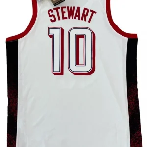 Breanna Stewart Authentic Nike 2024 Paris Olympics Team USA #10 Jersey Size L