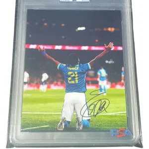 Endrick Signed 8x10 Photo Psa/Dna Encapsulated MINT 9 AUTO Brazil Real Madrid CF