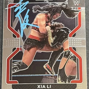Xia Li Signed Autographed 2022 Prizm WWE Base Card Beckett COA