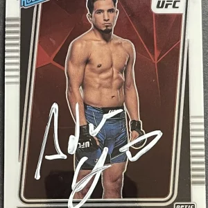 Adrian Yanez Signed Autographed 2022 Optic UFC Card Beckett Coa