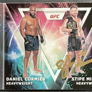 Stipe Miocic Signed Auto 2022 Donruss Duos UFC Card Beckett Coa