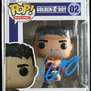 Oscar De La Hoya Signed Golden Boy Boxing Funko Pop #02 Psa/Dna Encapsulated
