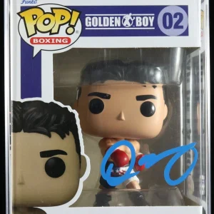 Oscar De La Hoya Signed Golden Boy Boxing Funko Pop #02 Psa/Dna Encapsulated