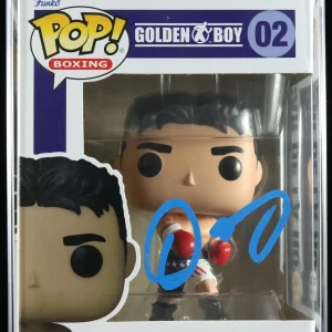 Oscar De La Hoya Signed Golden Boy Boxing Funko Pop #02 Psa/Dna Encapsulated