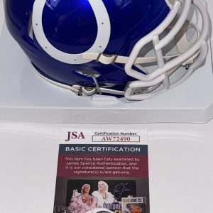 Tony Dungy Signed Autographed Indianapolis Colts Flash Mini Helmet JSA COA